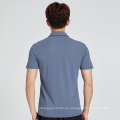 Fábrica para hombres al por mayor ropa de ropa frontal de golf de golf de polo stand collar hombres camisetas de polo para gimnasio